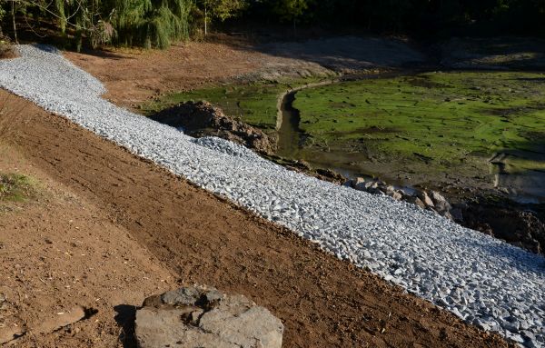 Landscape Swales Installation in Kokomo