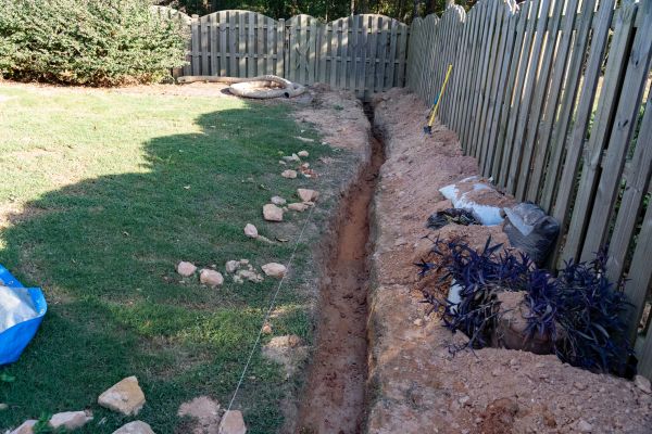 Trench Drain Installation in Kokomo