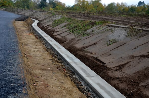 Slope Drainage Installation in Kokomo