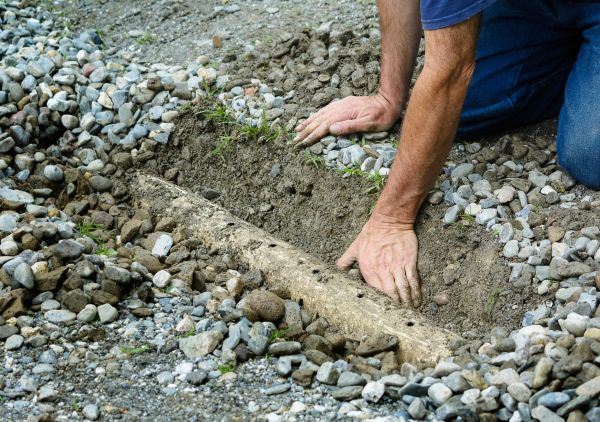 French Ditch Installation in Kokomo