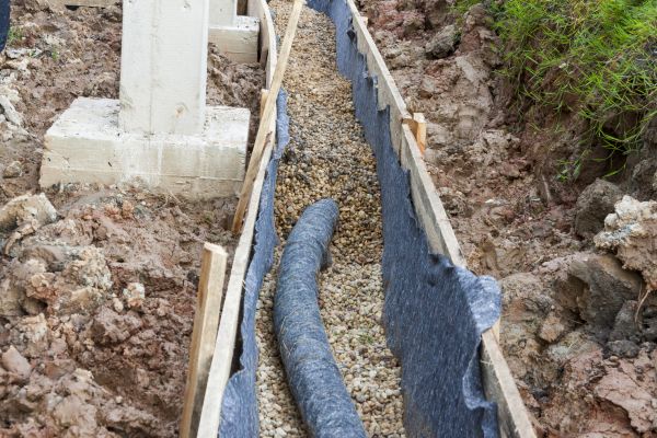 French Drain Installation in Kokomo